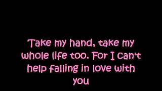 ATeens  Cant Help Falling In Love Lyrics HQ [upl. by Amery]