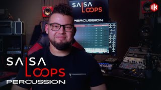 Salsa Percussion Loops library for SampleTank by Cuban Producer Alex Rivas [upl. by Senior965]