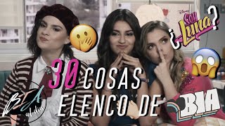 30 COSAS SOBRE EL ELENCO DE BIA [upl. by Needan]