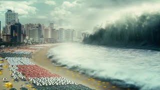 60fps 海云台 Haeundae Korean movie 2009 Tsunami scene cut HD [upl. by Anialed]