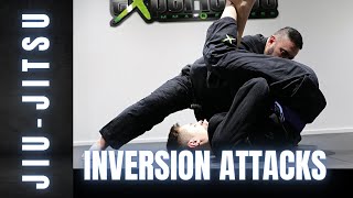 Advanced JiuJitsu  Inverting into Submission Attacks [upl. by Paley]