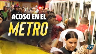 Mujeres se quejan de acoso en el Metro de Santo Domingo Alberto opina al respecto [upl. by Ecerahc]