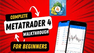 METATRADER 4 WALKTHROUGH  DEMO ACCOUNT SETUP  FOR BEGINNERS [upl. by Ahtnammas670]