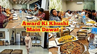 Pori Family ki Dawat award Ki Khushi Main  Abu Bahut Khush Thay🥰 [upl. by Seleta]