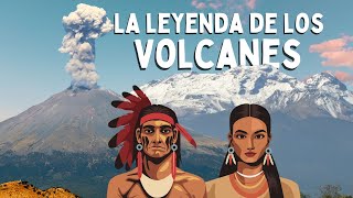 LA LEYENDA DE LOS VOLCANES Popocatépetl e Iztaccíhuatl [upl. by Aitram]