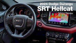 2024 Dodge Durango SRT Hellcat  Driving Review [upl. by Phyllys]