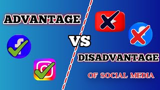 advantage and disadvantage of social media ll power of social media [upl. by Laohcin]