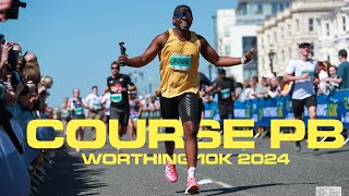 How I beat The 10K Distance Worthing 10K 2024 [upl. by England]