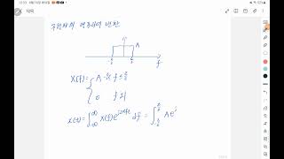 14강 구형파의 역푸리에 변환 푸리에 변환의 쌍대성 [upl. by Kurman206]