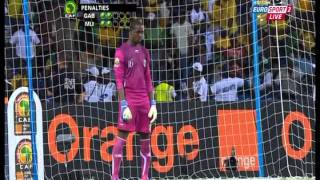 Gabon vs Mali African Nations Cup 2012 Quarterfinals full highlights [upl. by Enyluqcaj]