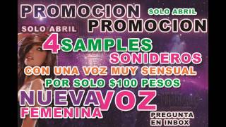 SAMPLES SONIDEROS PROMO FEMENINA [upl. by Treblig]