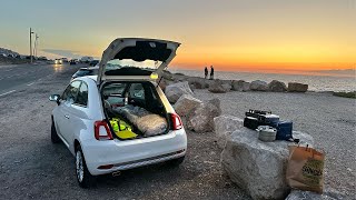 Tiny Car Camping on the French Riviera  Escargot amp Baguette [upl. by Ashly452]