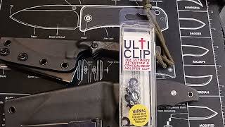 ULTICLIP 3 Great Clips for Kydex sheaths [upl. by Arikahs158]