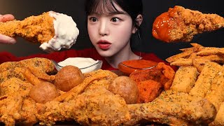 SUB뿌링클 특집🍗✨닭다리 핫뿌링클 치즈볼 뿌링치즈스틱 핫도그 사이드까지 치킨 꿀조합 리얼사운드 Bburingkle Chicken Mukbang Asmr [upl. by Luttrell]