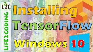 Installing Tensorflow on Windows 10 with Python 368 [upl. by Eltrym286]