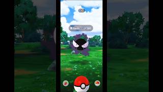 I Caught Gastly in Pokemon GO shorts gastly pokemongo [upl. by Heim]