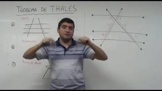 Geometría Teorema de thales [upl. by Hceicjow]