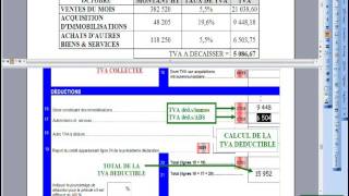 062 Déclaration de TVA [upl. by Drofnas992]