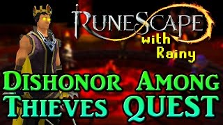 Runescape Dishonour among Thieves Quest with Rainy [upl. by Siberson]