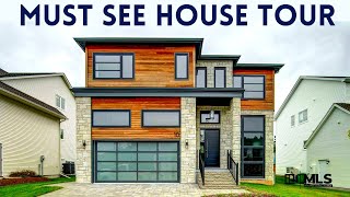 MUST SEE NEW MODERN LUXURY HOME for sale in BEDFORD Nova Scotia Canada Real Estate  5 bedroom [upl. by Gokey]