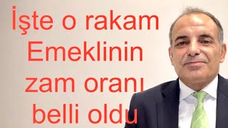 Son dakika O rakam açıklandı İşte Emekli ve memurun zam oranı ve yeni maaşlar [upl. by Eirol]