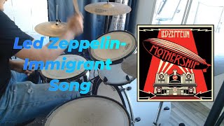 Led ZeppelinImmigrant Song Drum Cover [upl. by Eislek]