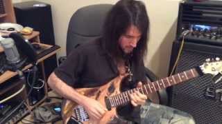 Bumblefoot recording vocals amp lead guitars to quotLivin the Dreamquot [upl. by Aelahc]