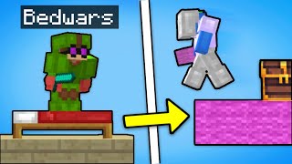 Minecraft Bedwars PRO plays Treasure Wars [upl. by Yesdnyl]