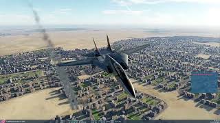 DCS F14 Tomcat vs MiG21 Fishbeds 1vs3 [upl. by Ajed]