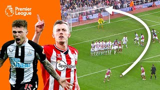 Kieran Trippier amp James WardProwse vs THE BEST Premier League Free Kicks [upl. by Gina]