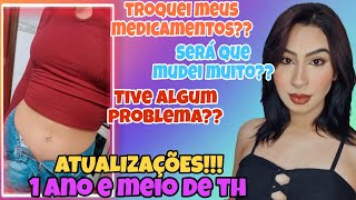 MINHA TERAPIA HORMONAL 3  TÔ DE VOLTA [upl. by Itsuj493]