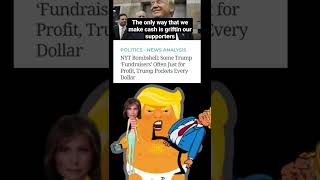 The Trump Grifter Song 🎉shorts politics satire [upl. by Sharyl]