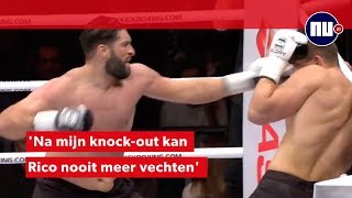 Ben Saddik Ik win Glory 62 en sla daarna Verhoeven knock out [upl. by Arbma731]