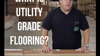 What is Utility Grade Flooring  ReallyCheapFloorscom The QampA Show [upl. by Thirion]