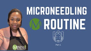 Microneedling Treatment  Skincare Routine  Part 1 [upl. by Ilzel]