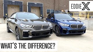 BMW X5 vs X6  Whats The Difference [upl. by Ykcir345]