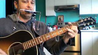 Galway Girl Steve Earle Lesson Guitar Harmonica [upl. by Asp809]