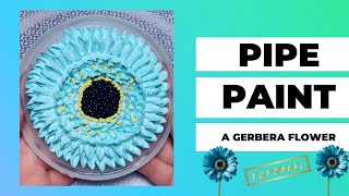 How to Paint 🎨 3D Flower art howto gerberaflower [upl. by Markland971]