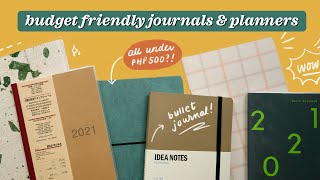 Budgetfriendly Journals amp Planners for 2021 📔 Philippines  Abbey Sy [upl. by Lemrahc657]