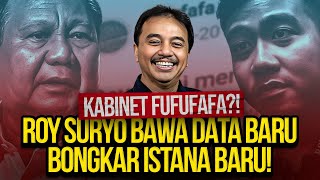 🔴LIVE KABINET FUFUFAFA ROY SURYO BAWA DATA BARU BONGKAR ISTANA BARU [upl. by Tdnerb]