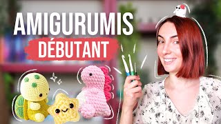 Apprendre le CROCHET avec les AMIGURUMIS 🧶 Tuto 1 pour débutant  Matériel  chainette [upl. by Ynnot]