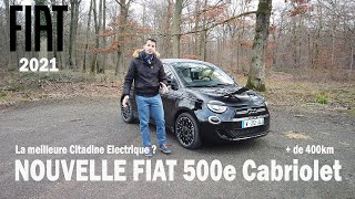 Nouvelle FIAT 500 e  Electrique  La citadine PARFAITE [upl. by Mavis]