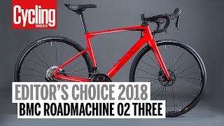 BMC Roadmachine 02 Three  Editors Choice 2018  Cycling Weekly [upl. by Linc485]