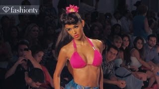 Nicolita Swimwear SpringSummer 2013 ft Christina Milian  Bikini Models at Miami Swim  FashionTV [upl. by Nnylyahs]