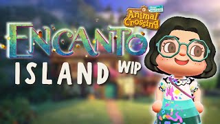 Im making an ENCANTO Themed ISLAND in Animal Crossing New Horizons [upl. by Artimas]