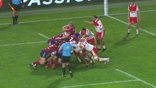 ASBH vs BIARRITZ  Le résumé en vidéo [upl. by Attirb]