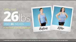 Kellys Story  How I LOST 26 pounds amp 26 inches in 10 WEEKS [upl. by Rawden]