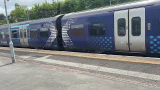 334 departing Motherwell for dalmuir via whifflet [upl. by Hogen]