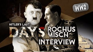 I was Hitlers Bodyguard and Telephone operator  Rochus Misch A timewitness tells his story [upl. by Thea426]