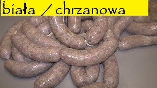 Kiełbasa Biała Chrzanowa  ogrodnika 🍖 [upl. by Teodoro]